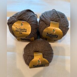 NWT Indiecita DK Luxurious 100% Baby Alpaca Yarn Lot of 5 Skeins NEW